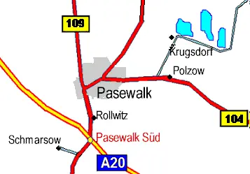 directions der Pension Neumann